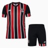 Conjunto (Camiseta+Pantalón Corto) São Paulo Segunda Equipación 2024-25 - Niño